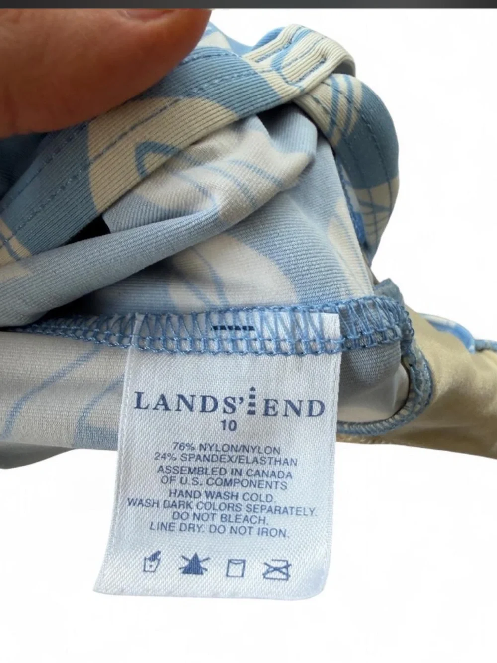Lands End meant swim